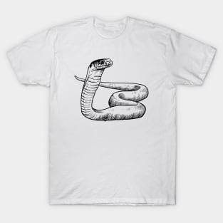 Snake hand drawn T-Shirt